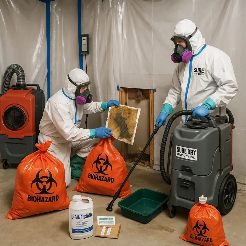 Contaminated Water Handling Protocols process in Lake Providence, LA