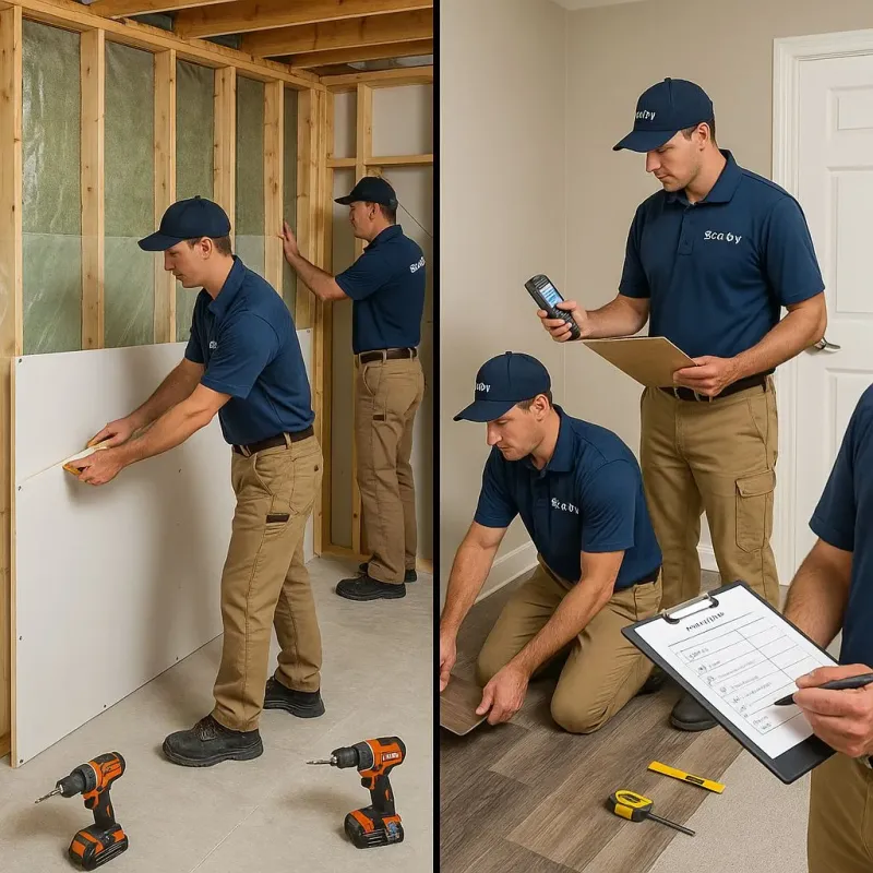 Repairs and Reconstruction process in Lake Providence, LA